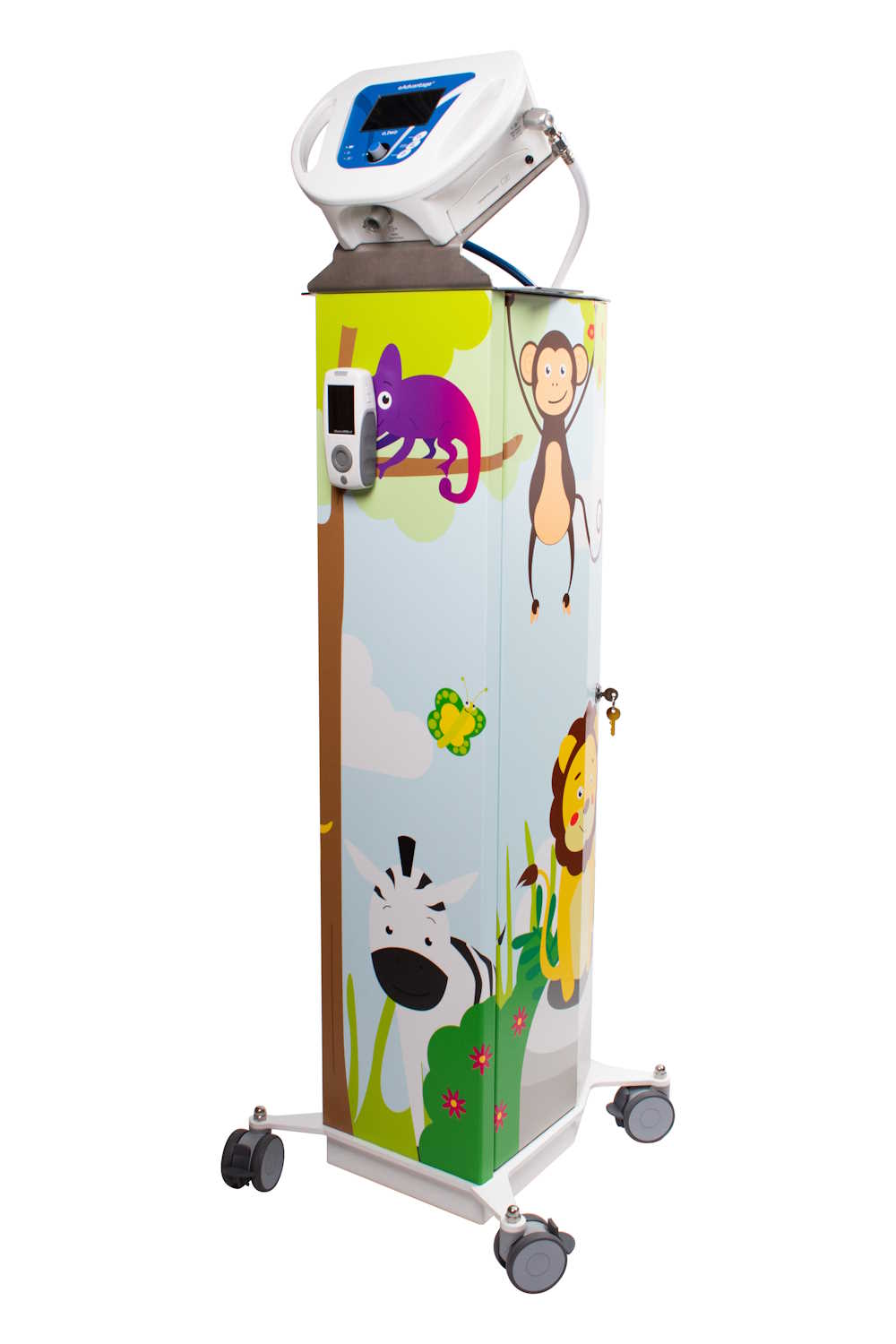 lachgas tandheelkunde kinderjungle print